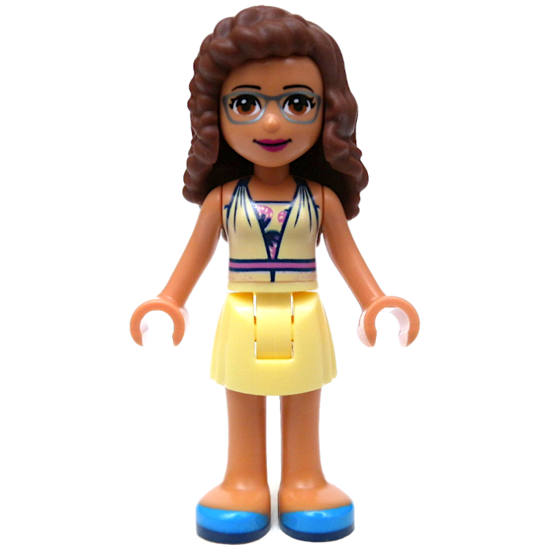 Olivia - Bright Light Yellow Top, Bright Light Yellow Skirt