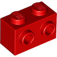 Brick Special 1 x 2 with 2 Studs on 1 Side