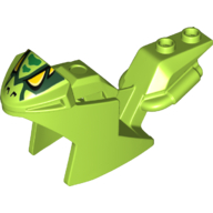 Fairing, Motorcycle, Racing (Sport) Bike, with Snake Face Print