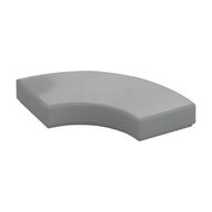 Tile 2 x 2 Curved, Macaroni
