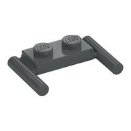 Plate Special 1 x 2 with Handles [Flat Ends / Low Attachment]
