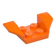 Mudguard 2 x 4 with 2 x 2 Studs and Flared Wings