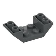 Brick Sloped Inverted 45° 4 x 2 Double with 2 x 2 Recessed
