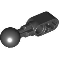 Technic Beam 1 x 2 with Ball Joint Straight, Smooth Ball